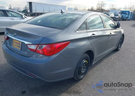 2011 Hyundai Sonata Gls from USA, damaged, VIN 5NPEB4AC5BH281833